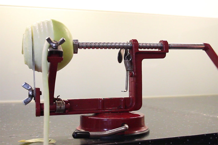 Apple peeler