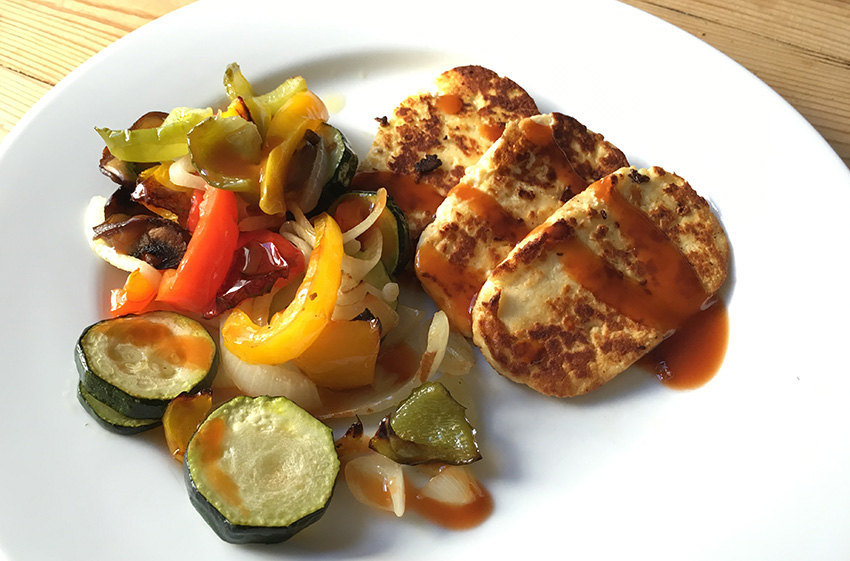 Making halloumi