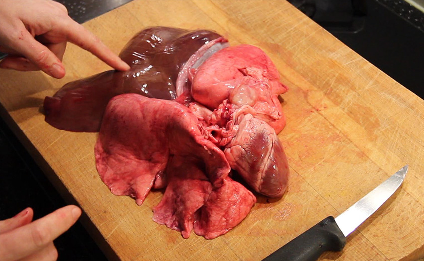 Lamb's pluck